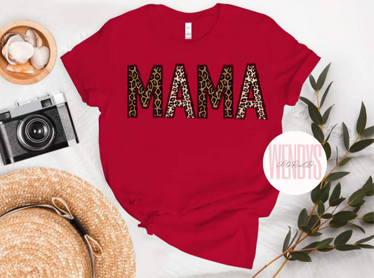 Mama Cheetah Tshirt