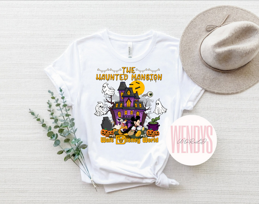 Halloween The Haunted Mansion Tshirt