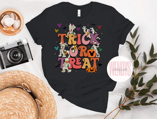 Cute Halloween Trick Or Treat Tshirt