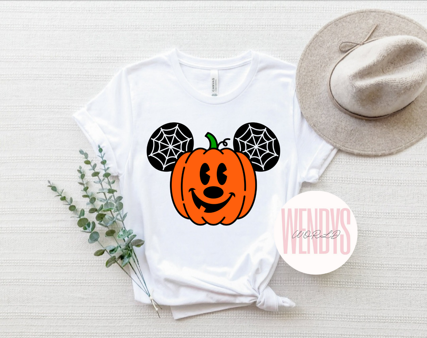 Halloween Pumpkin Mouse Tshirt