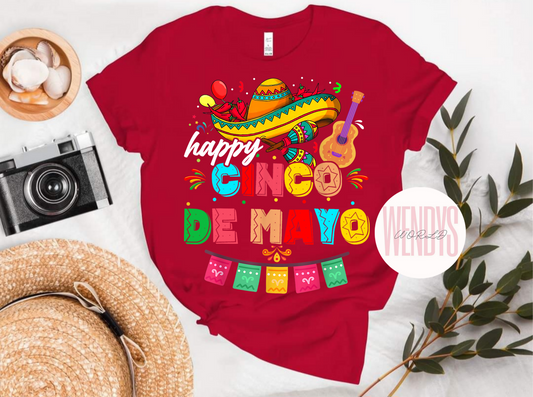 Happy Cinco De Mayo Tshirt