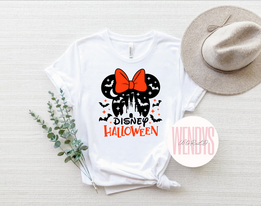 Halloween Orange Mouse Tshirt