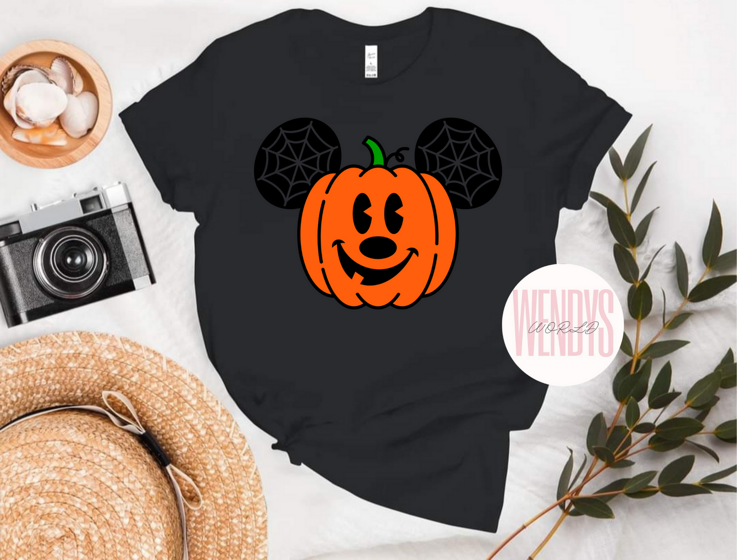 Halloween Pumpkin Mouse Tshirt